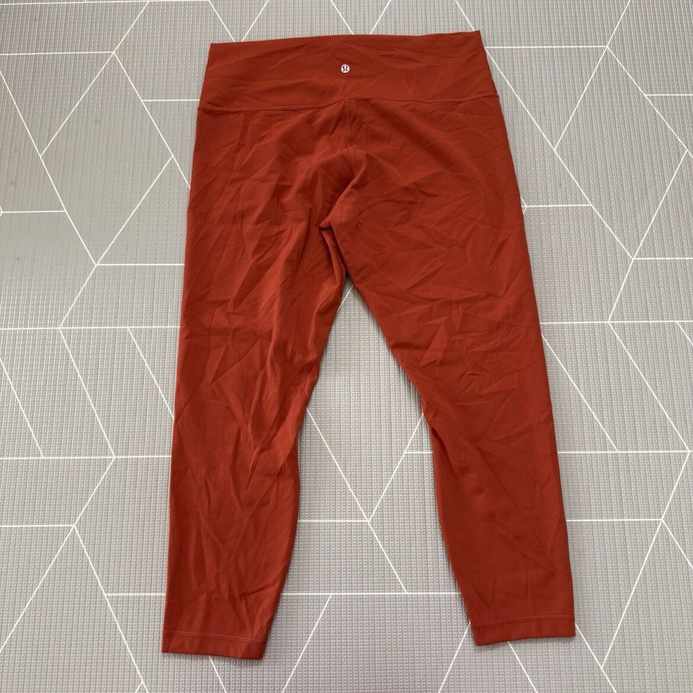 Lululemon Wunder Train High-Rise Tight 25" Size 16 Aztec Brick - Picture 5 of 12